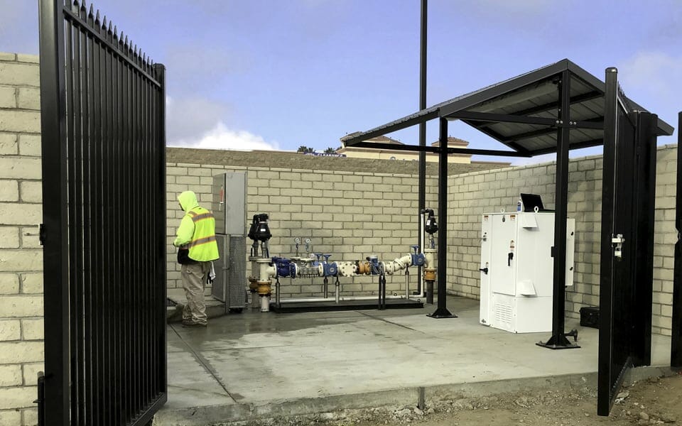 Two Post Steel Shelter for Equipment Coverage