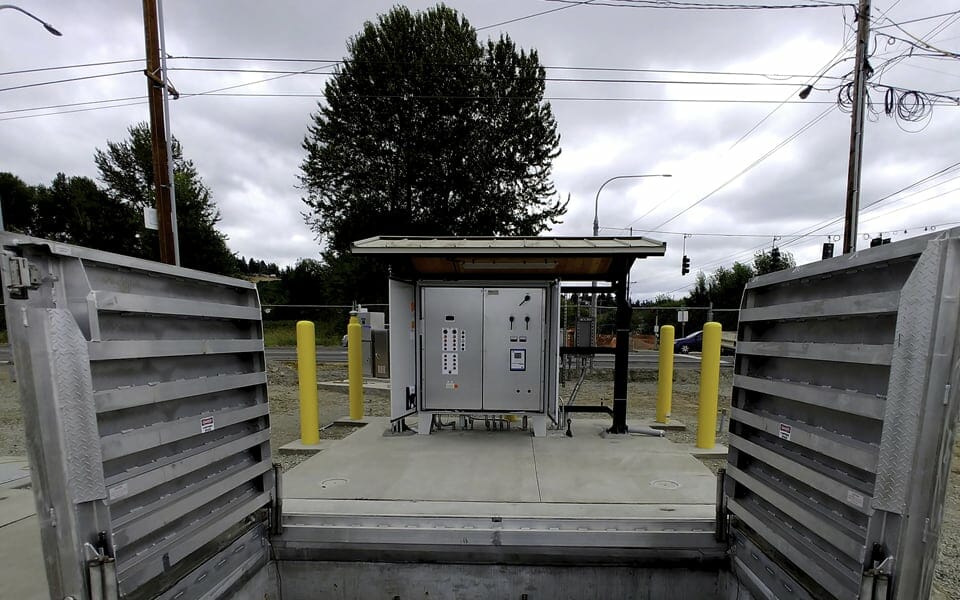 Lift Station Steel Shelter
