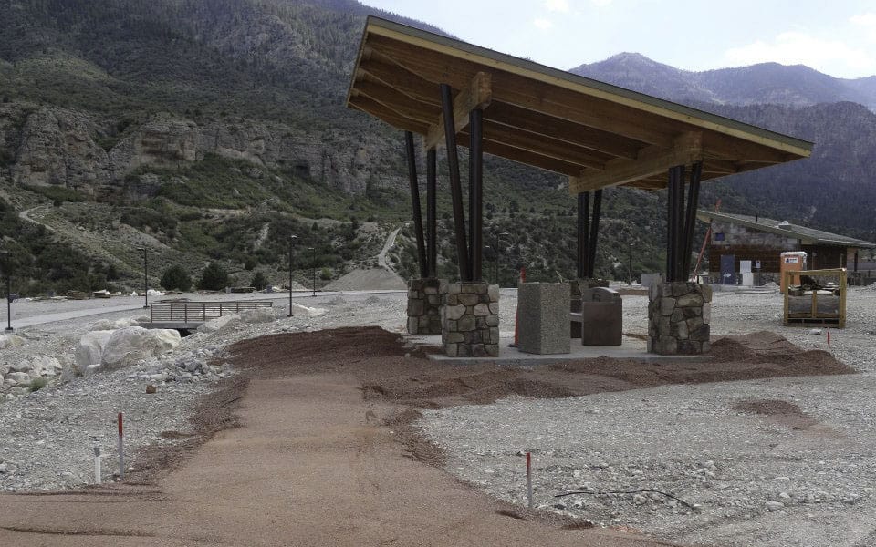 Small Steel Shelter with Modern Single Sloped Roof
