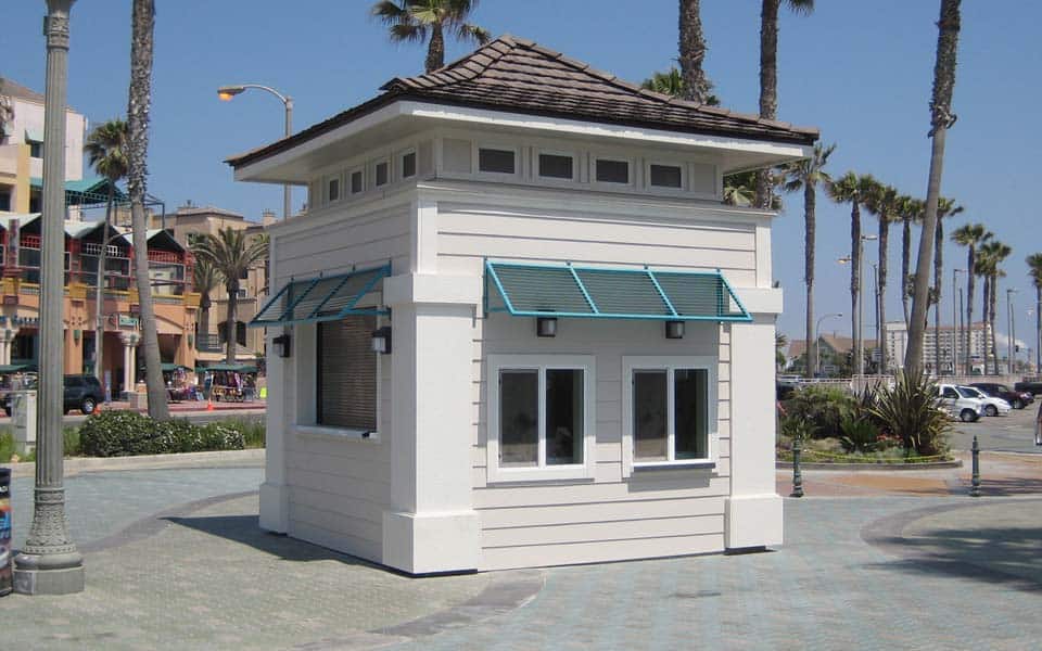 Small Gatehouse with Concession Window for Park Ranger