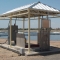 Six Post Steel Shelter for Pump Station Protection