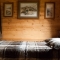 Double Bed in Hunting Cabin