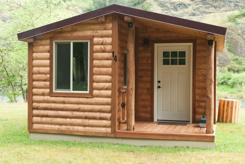 Prefabricated Cabin on the River