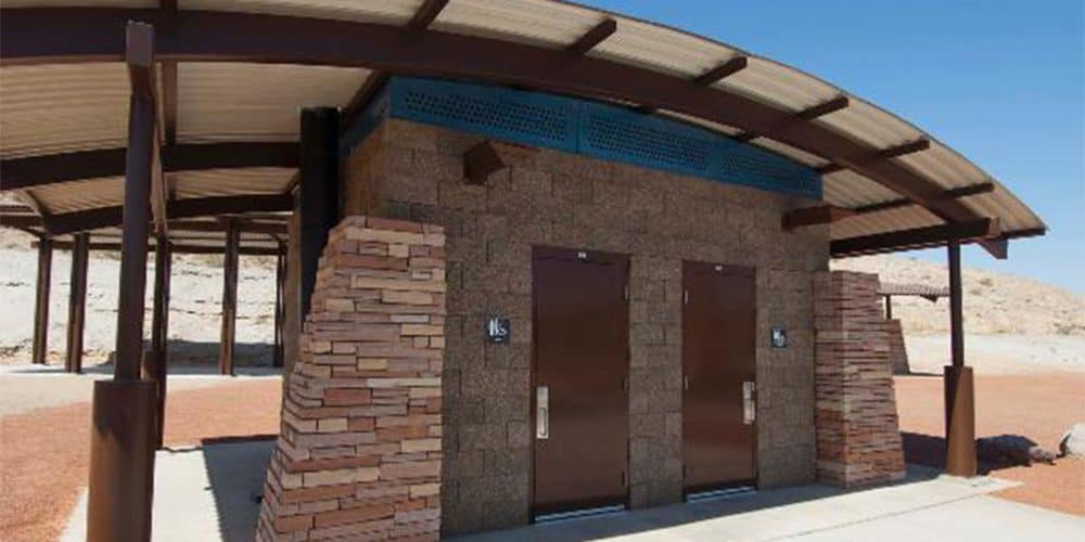 Extra Ventilation for Waterless Restroom in High Temperature State