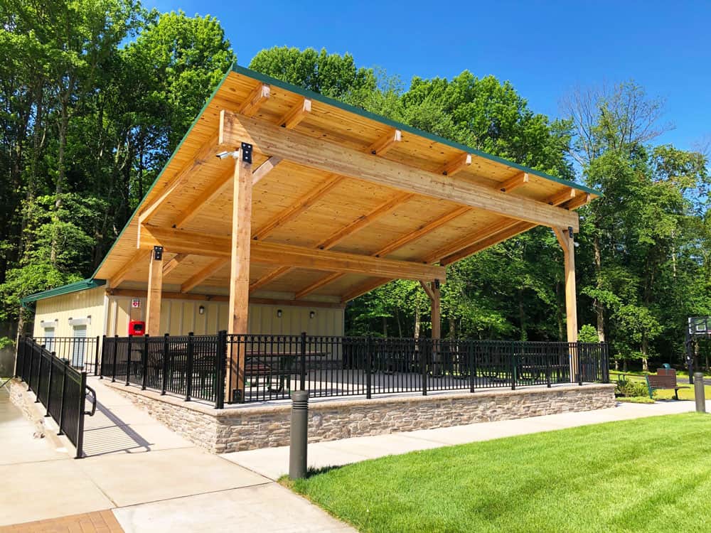 Amphitheater Style Pavilion