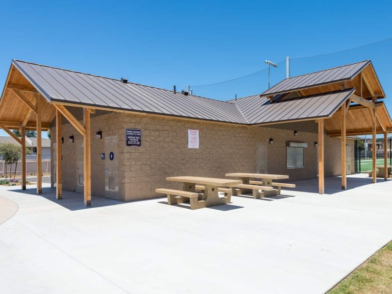 Large Concession with Multi-User Restrooms at Sports Complex