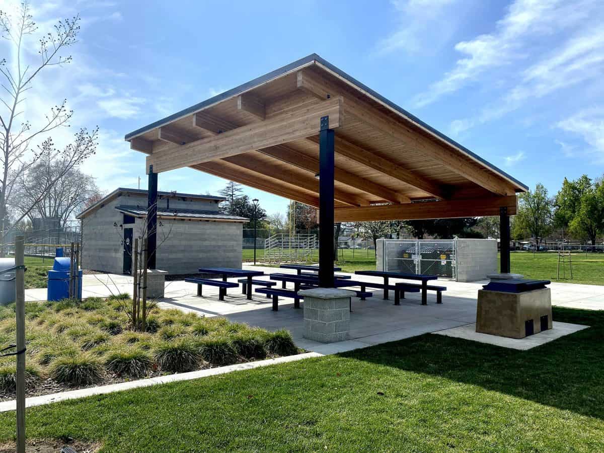 Picnic Pavilion and Matching Concession Building