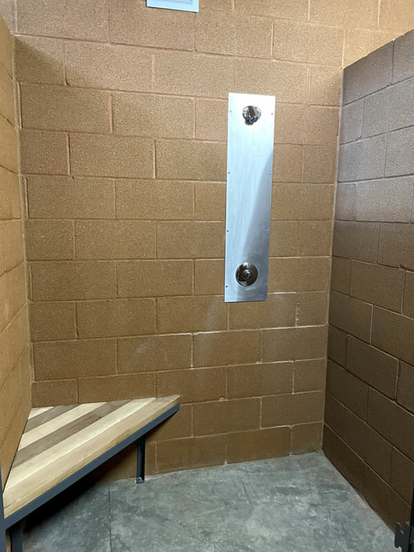 Individual Shower Stalls