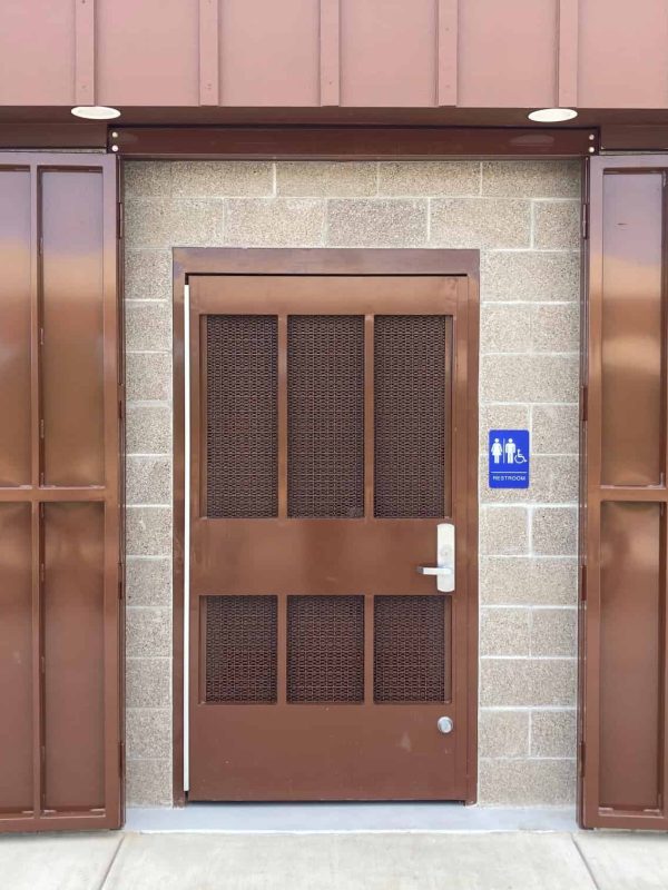 Double Security Doors for Vandalism Prevention