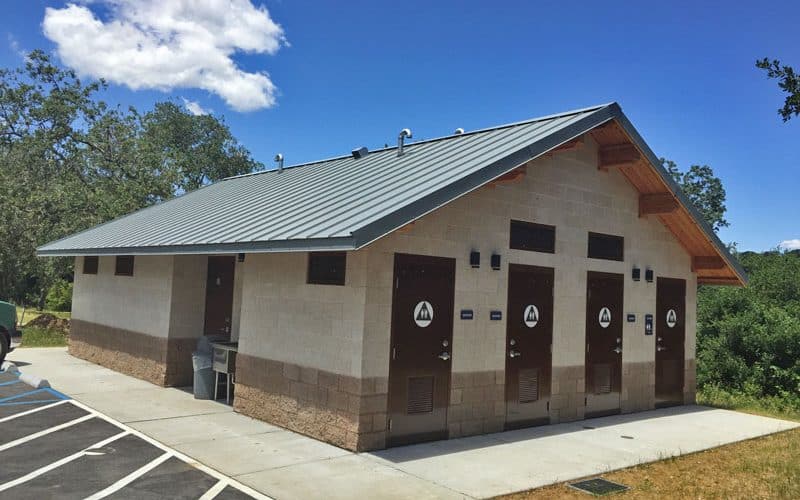 Individual Shower Rooms for Campground