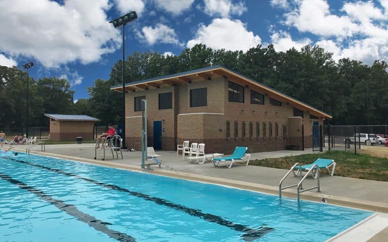 Aquatic Building for Community Pool