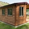 Medium Sized Log Cabin at Riverside Campground