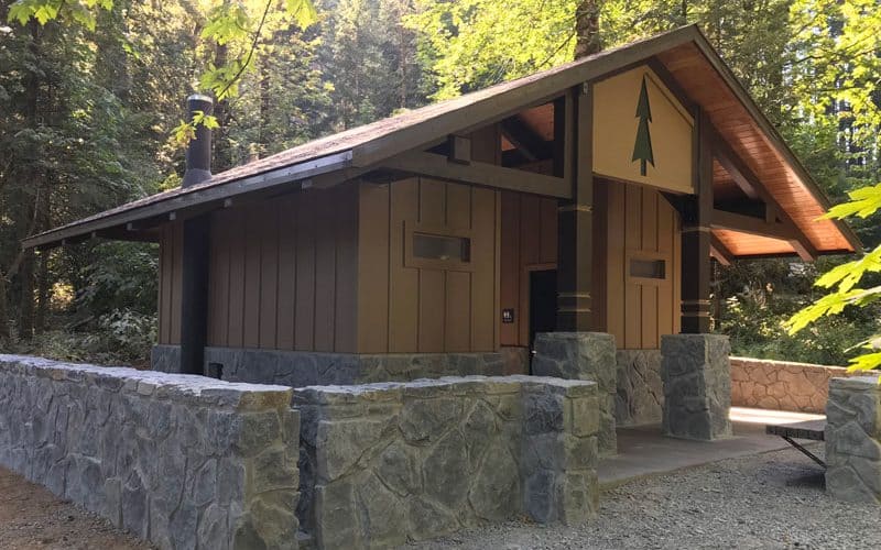 Custom Waterless Restroom for Historical Zone