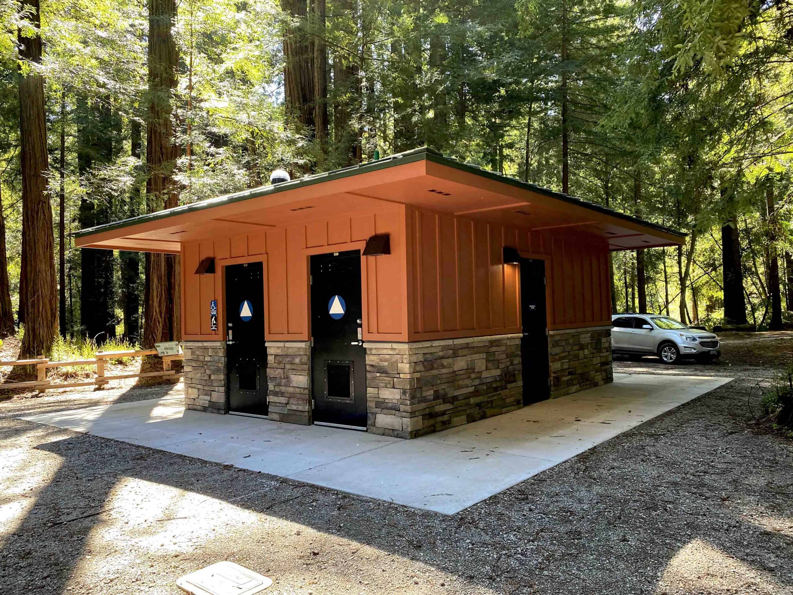 Modern Industrial Design for Park Restroom