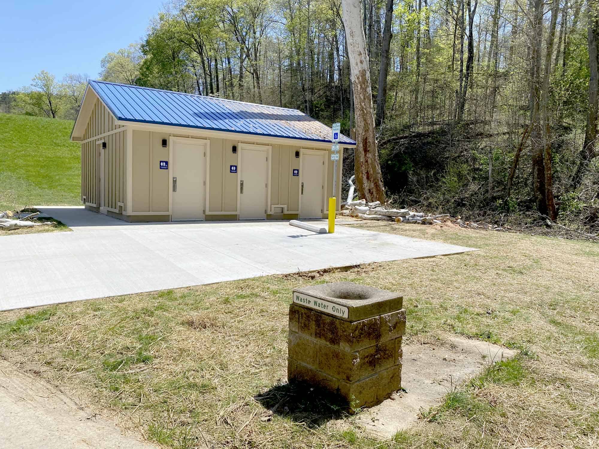 Custom single user restroom building in ohio