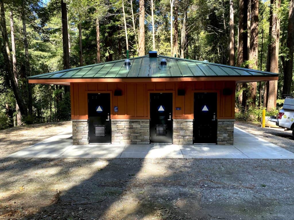 Turnkey Replacement Restroom and Shower Building for Campground