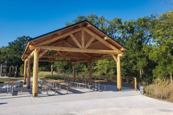 Medium Log Pavilions