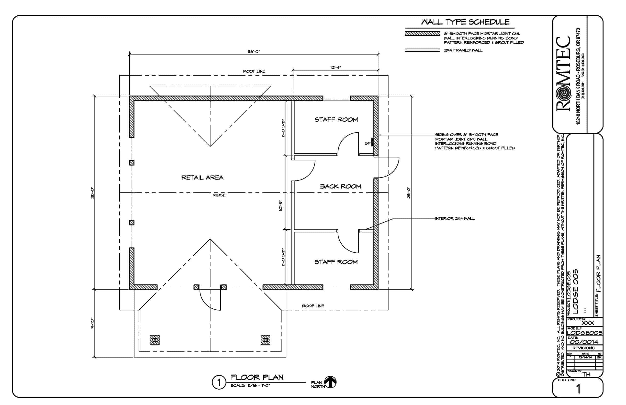 Multi-Purpose Facility with Retail Area, Staff Rooms and Bathrooms
