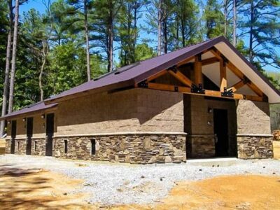 Campground Shower and Restroom Building