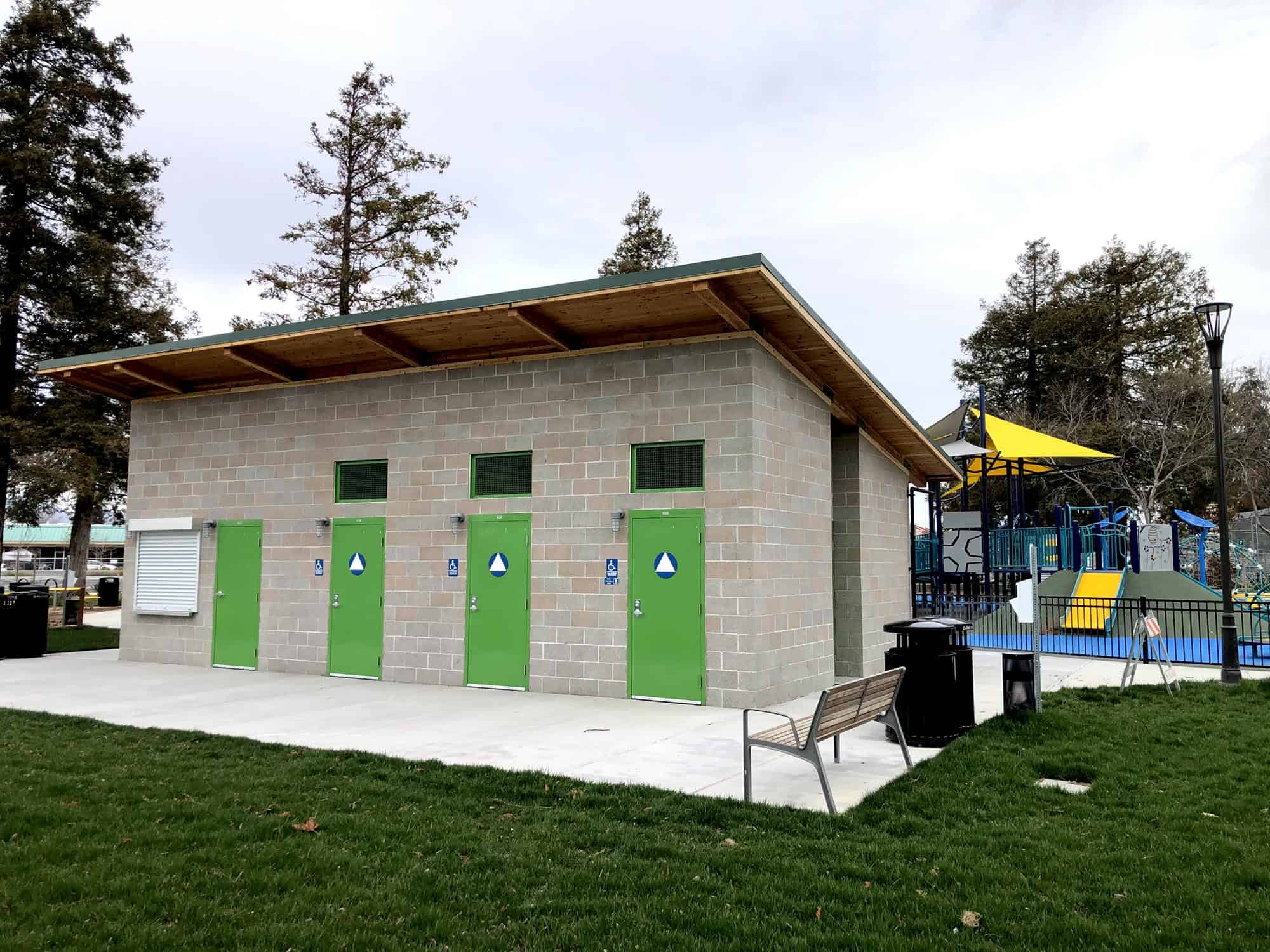 Restroom Building for Inclusive Park
