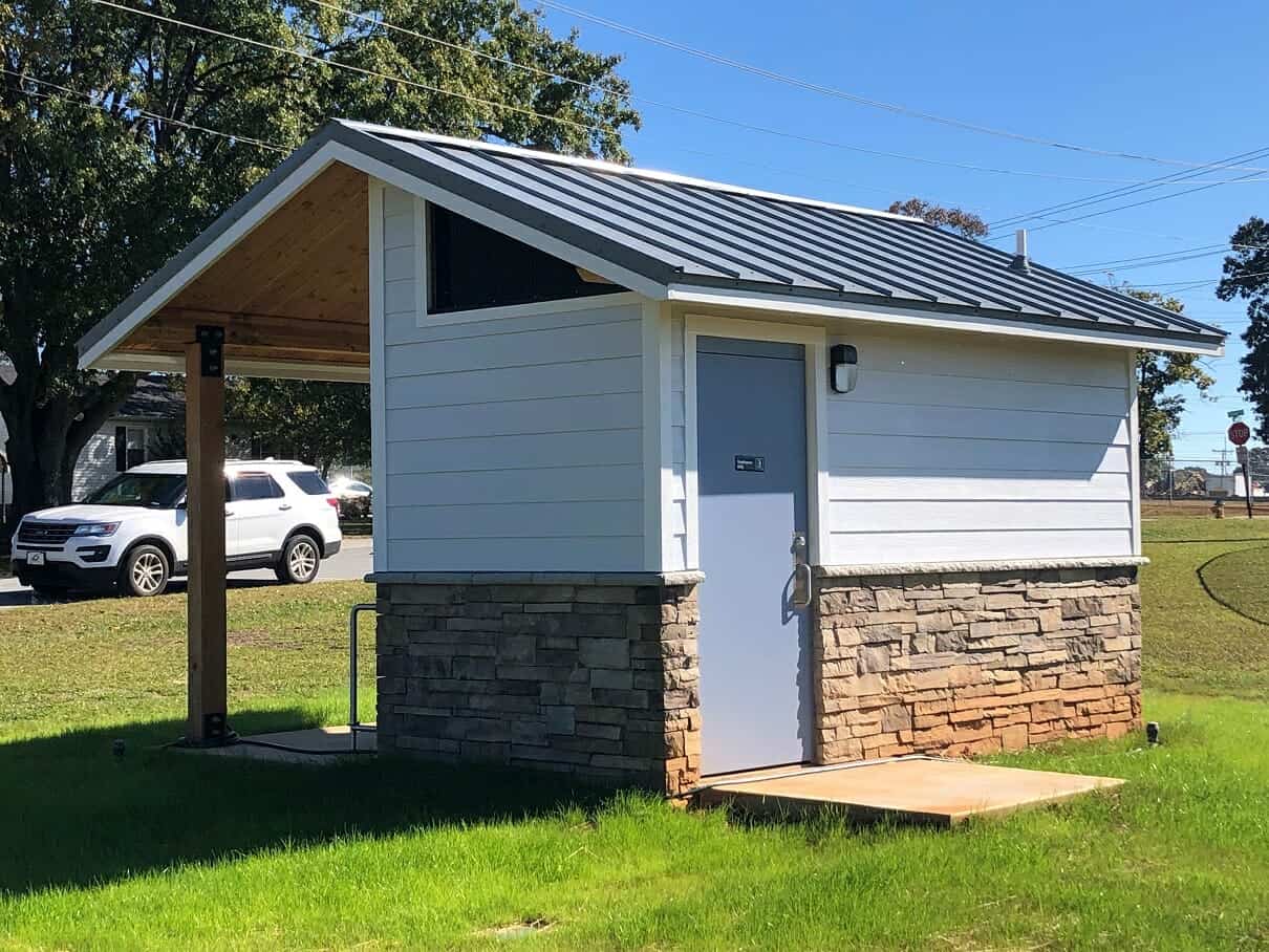 Storage Room on Small Restroom
