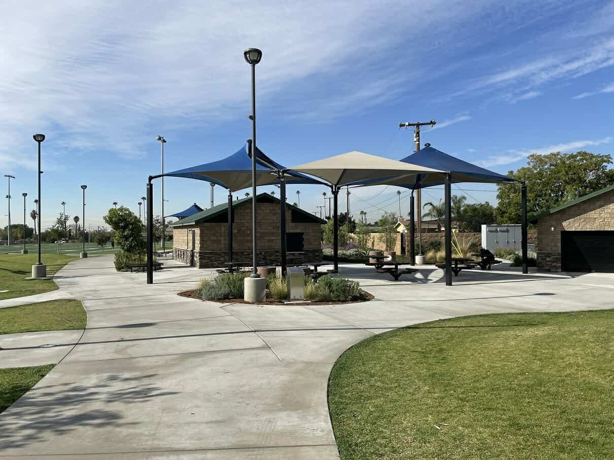 Concession Building at Sports Park in California