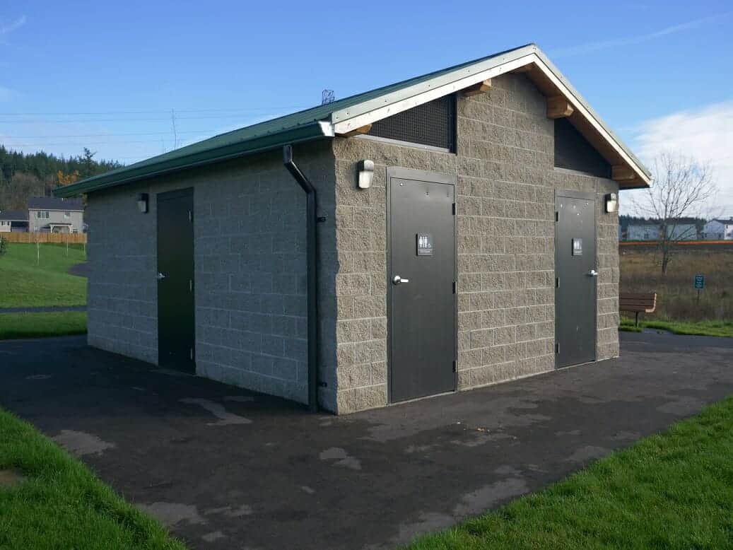 Restroom and Maintenance Room at Green Mountain