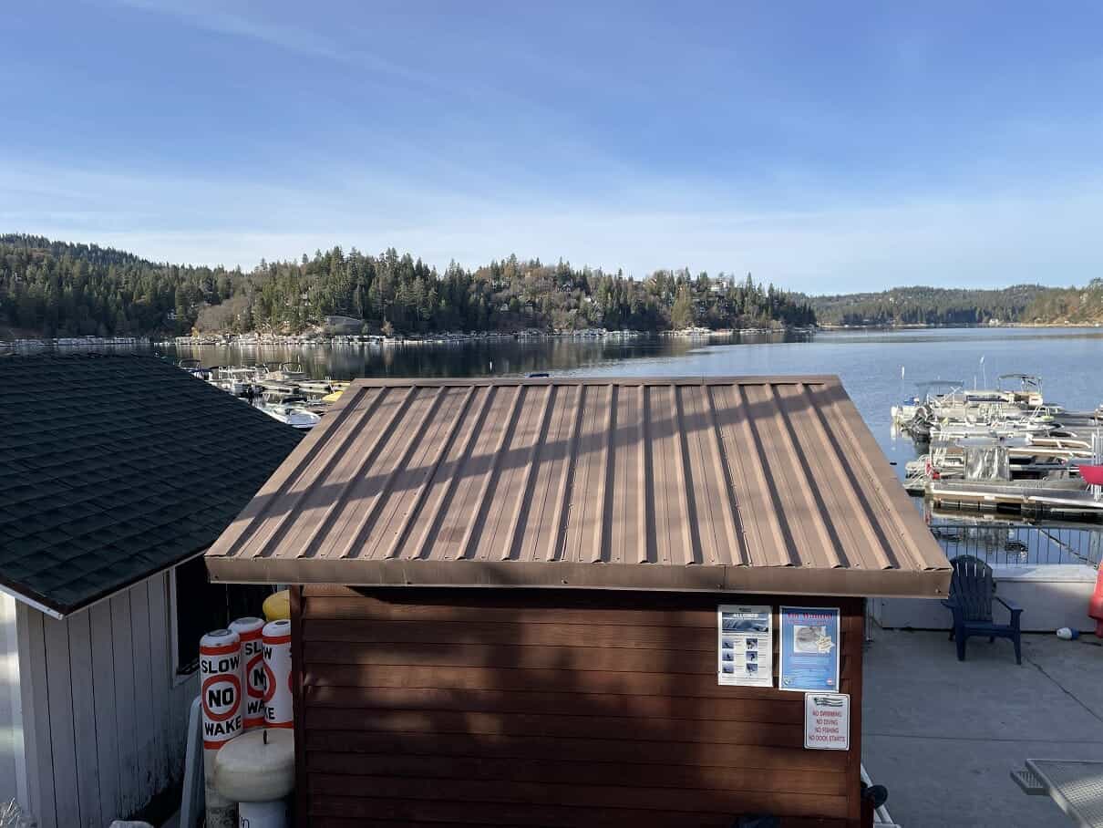 fire proof structure for ski resort