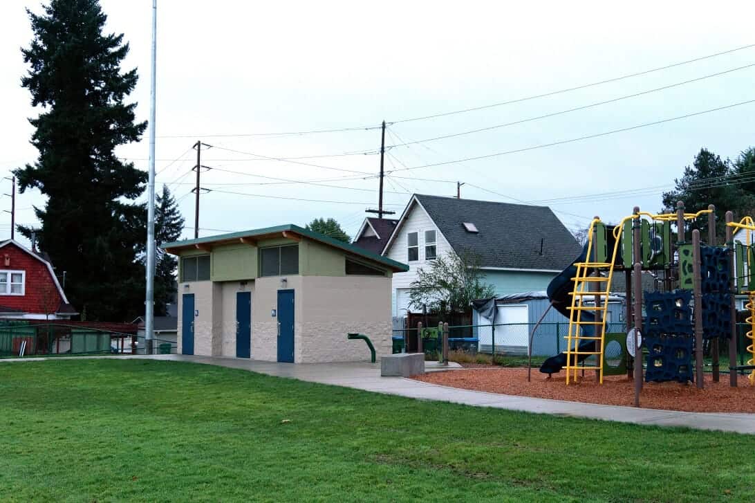 neighborhood restroom building 