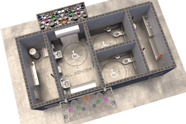 All Gender Floorplan