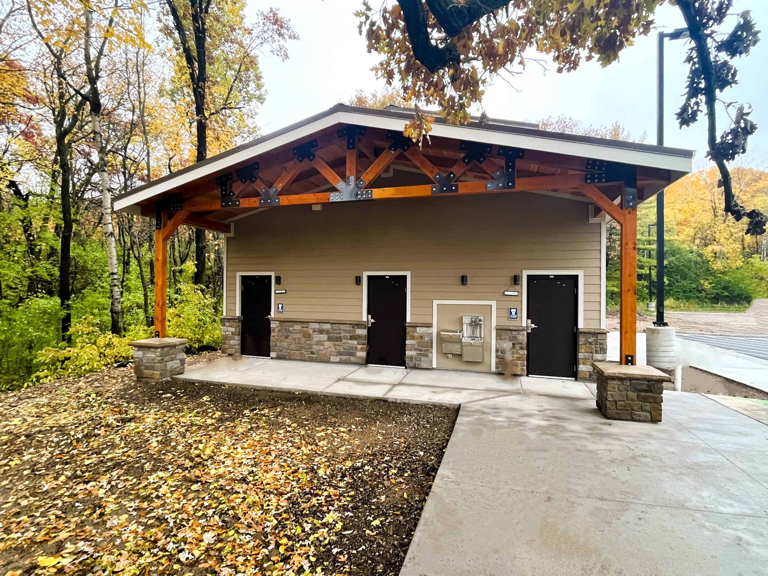 Normandale Restroom & Garage