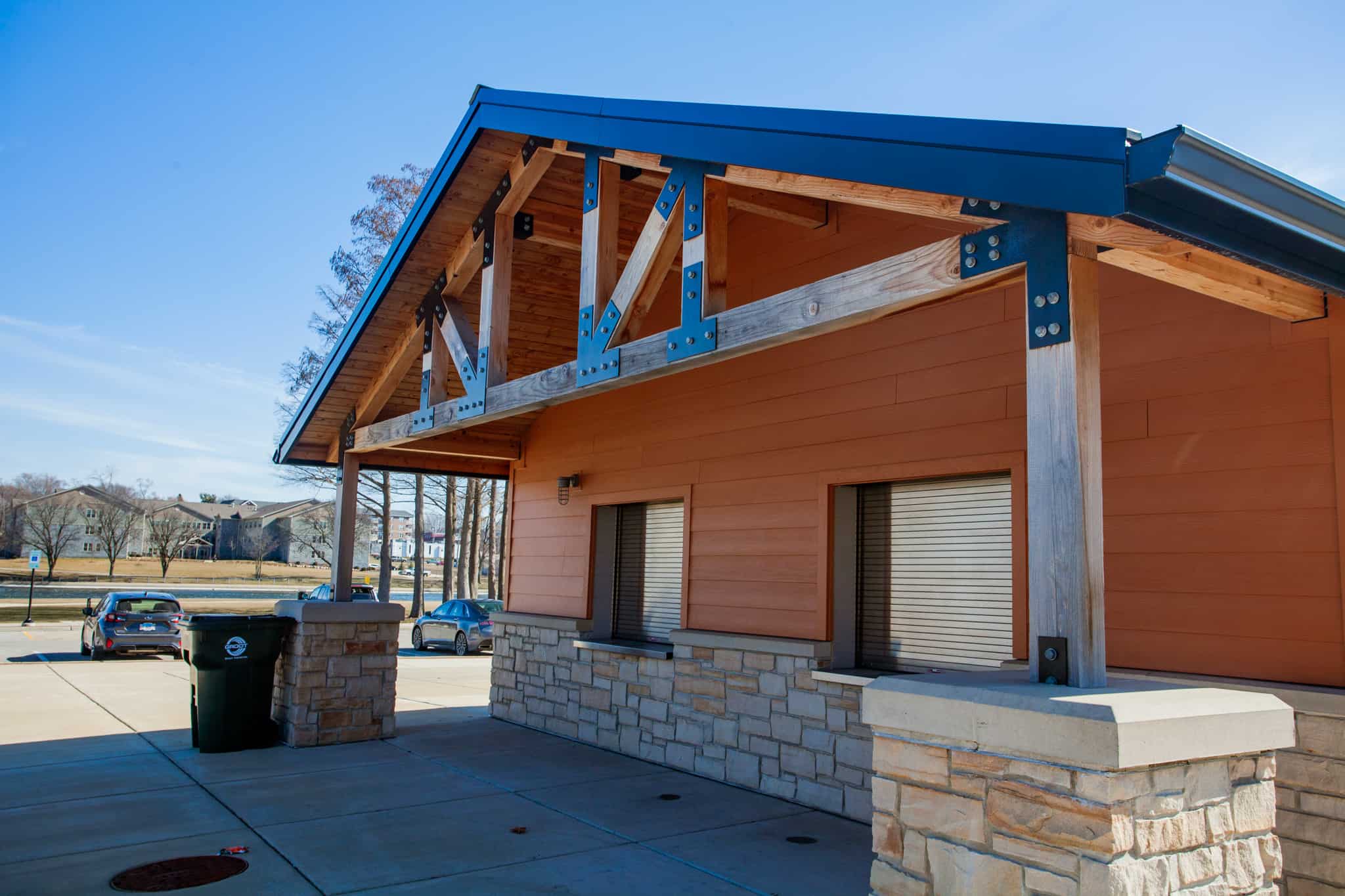large concession building for park in south elgin illinois