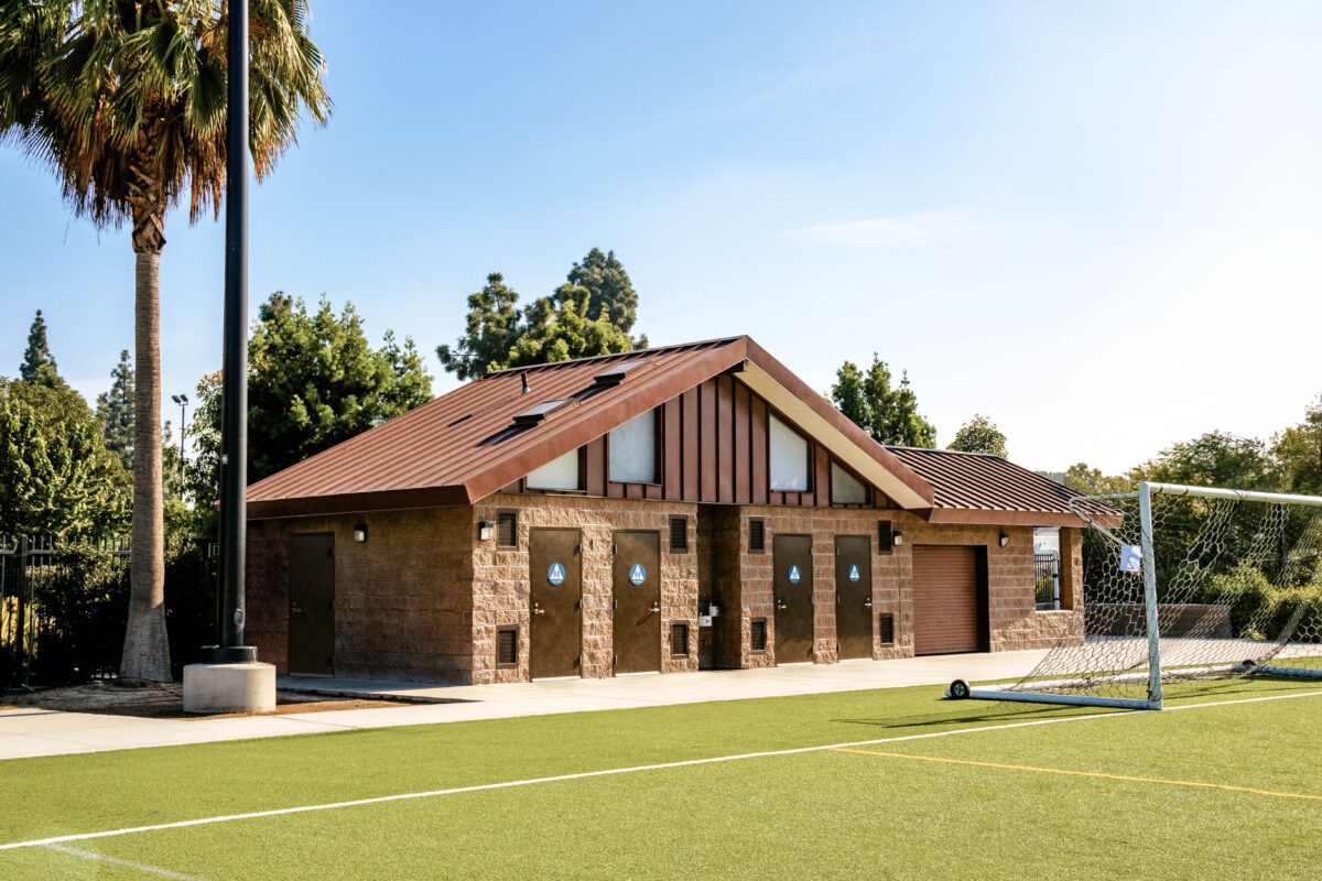 Soccer Field Restroom in Southern California