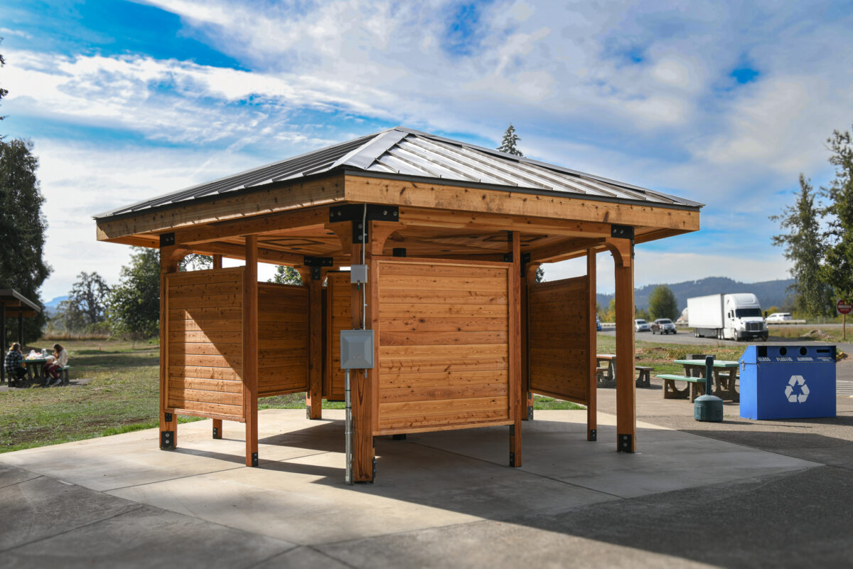 Gettings Creek Rest Area Kiosk