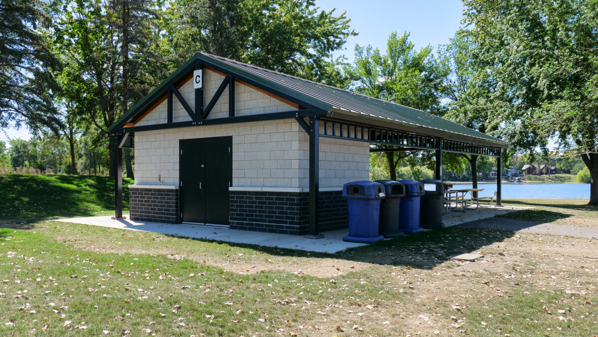 Antlers Park Steel Pavilion