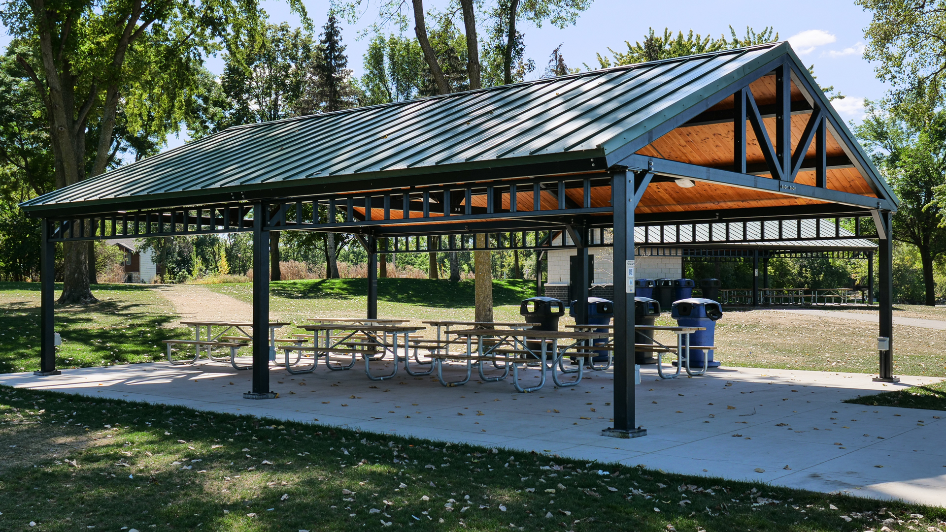 Antlers Park Steel Pavilion