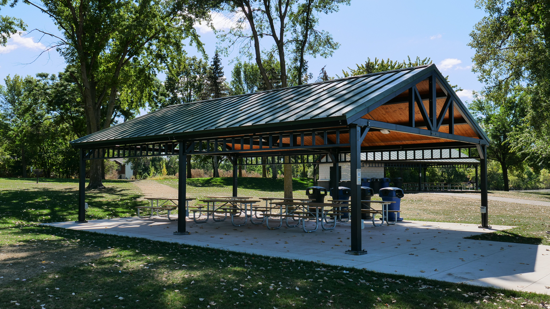 Antlers Park Steel Pavilion