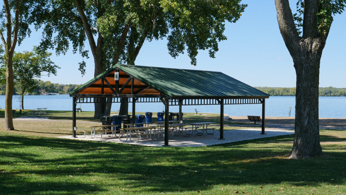 Antlers Park Steel Pavilion