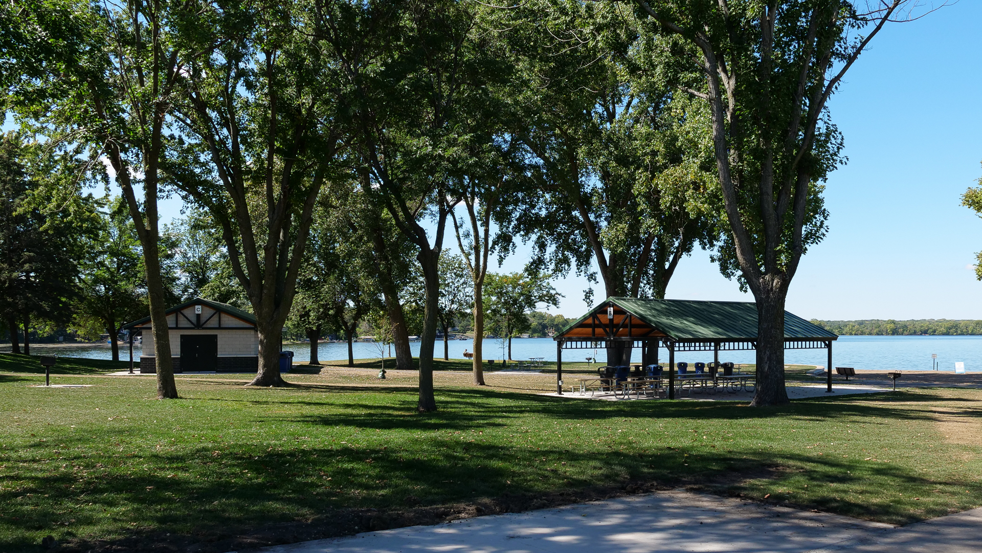 Antlers Park Steel Pavilion