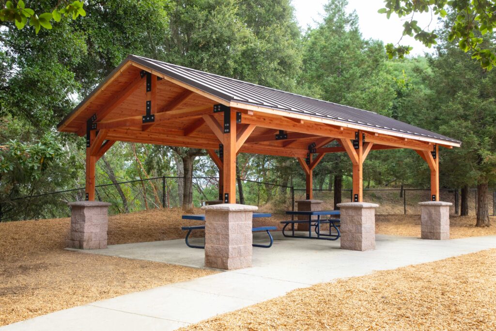 Lumber Pavilion at Fitch Mountain Park
