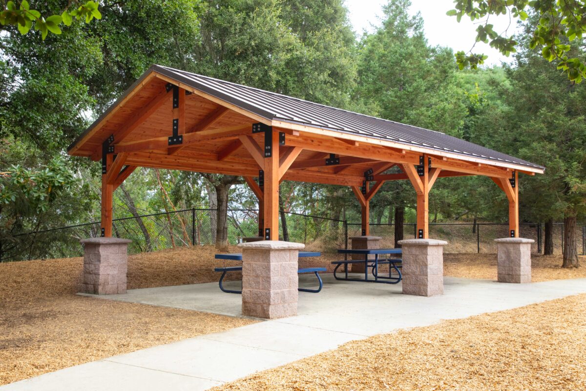 Lumber Pavilion at Fitch Mountain Park