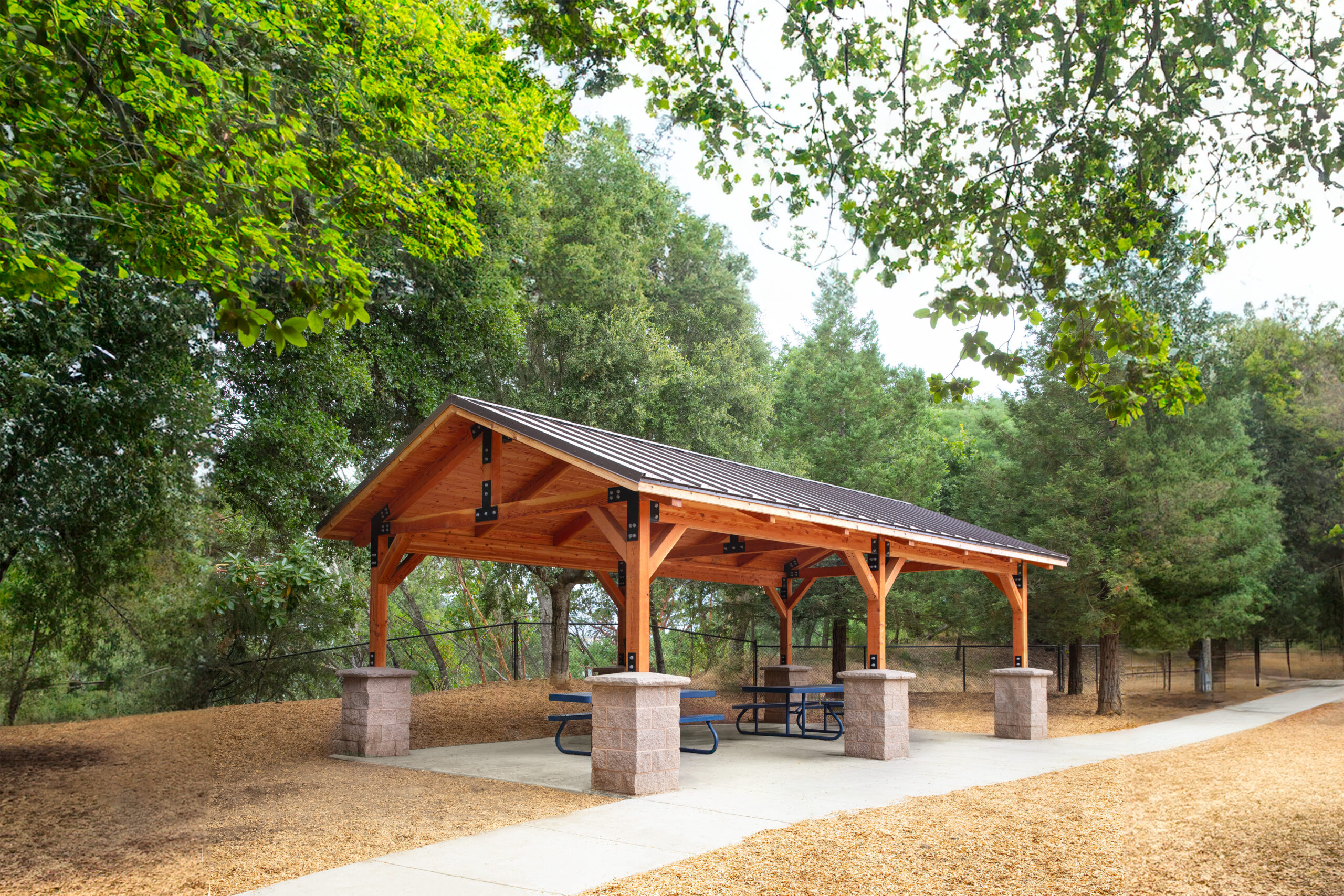Fitch Mountain Park 02 EXPANDED Lumber Pavilion at Fitch Mountain Park