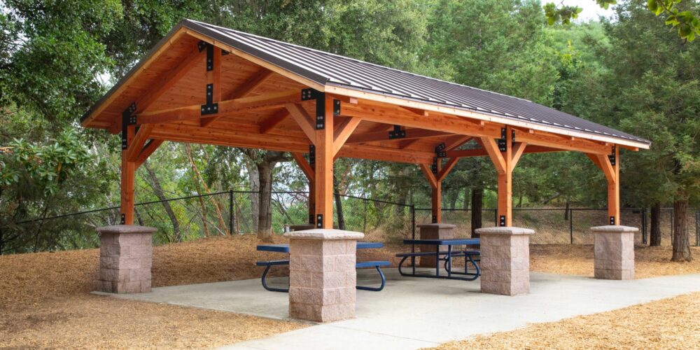 Lumber Pavilion at Fitch Mountain Park