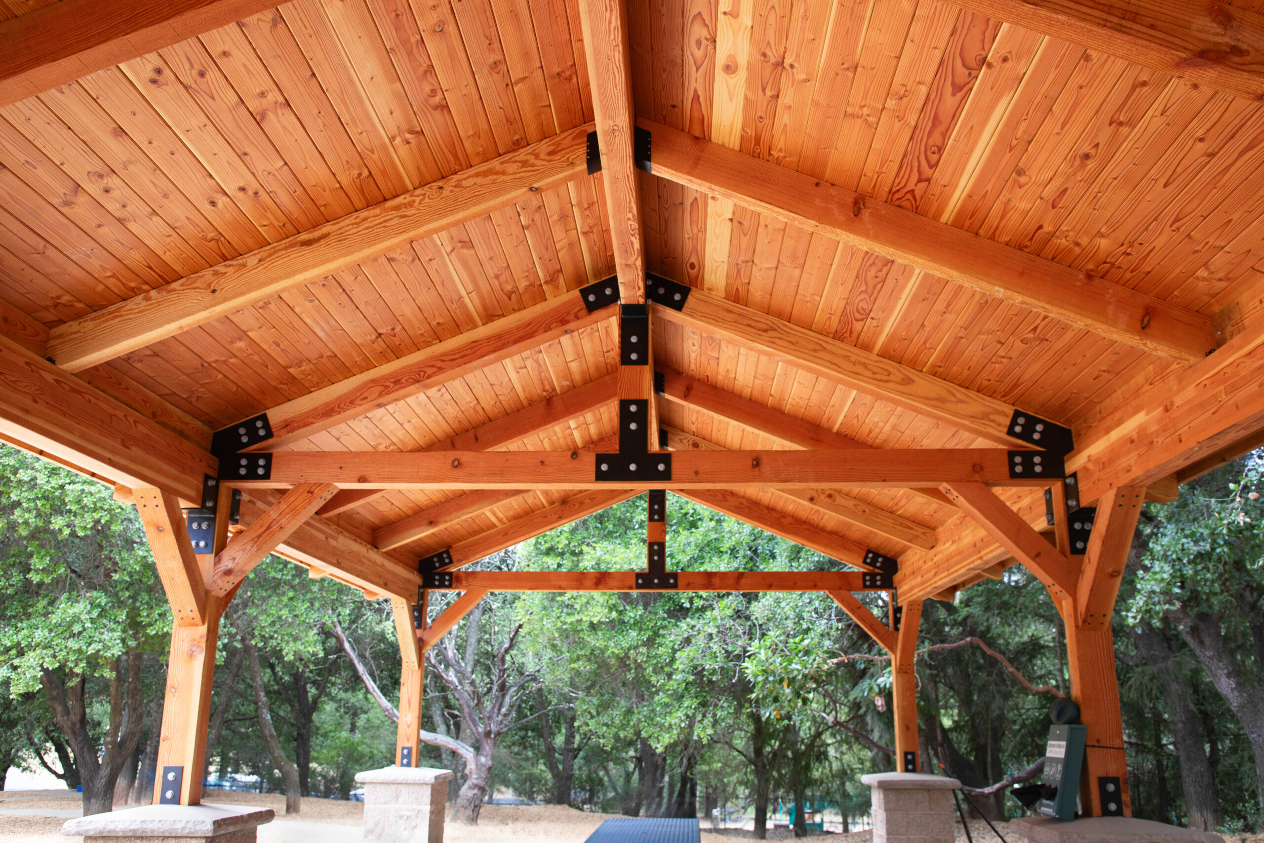Fitch Mountain Park 03 Lumber Pavilion at Fitch Mountain Park