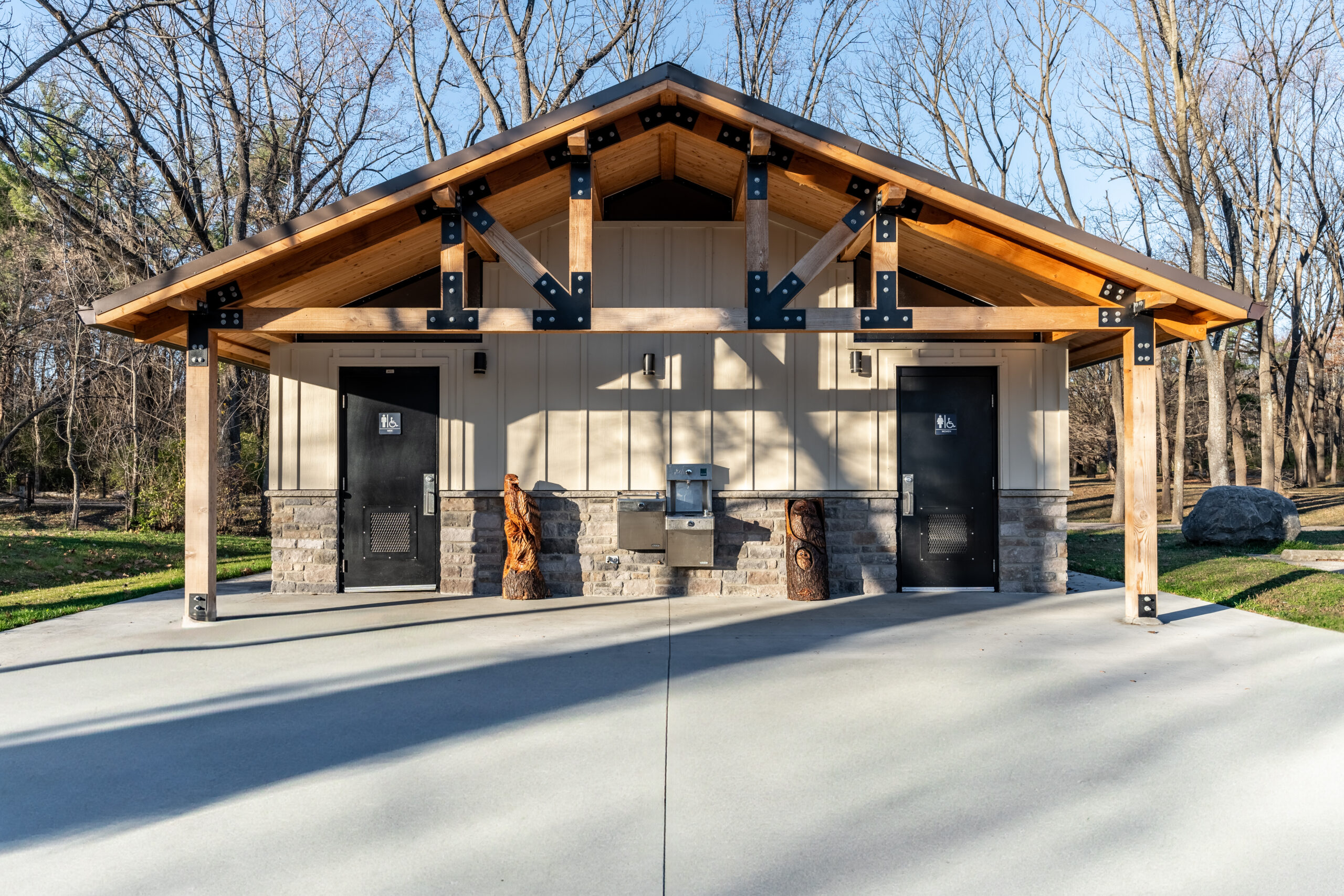 Sodalis Nature Park Restroom, IN