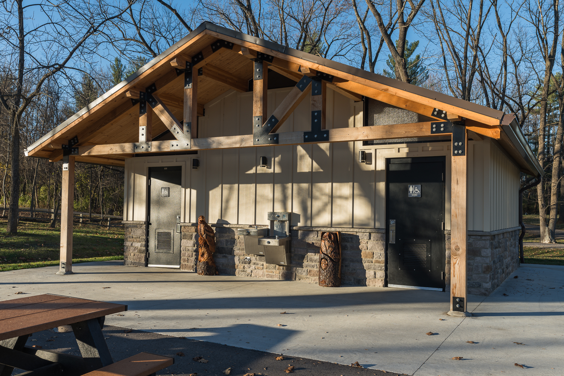 Sodalis Nature Park Restroom, IN