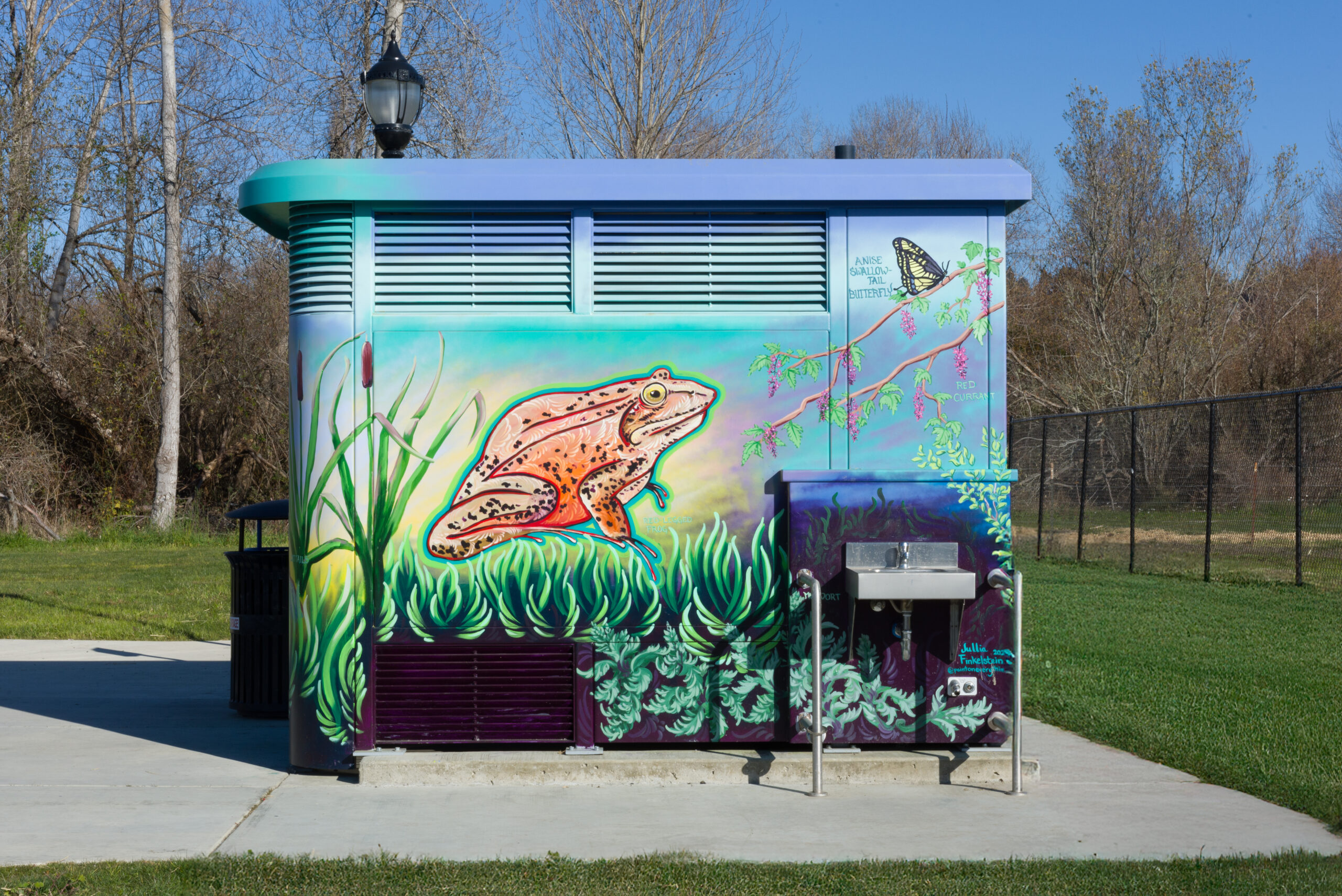 Arcata, California Sidewalk Restroom Park Renovation