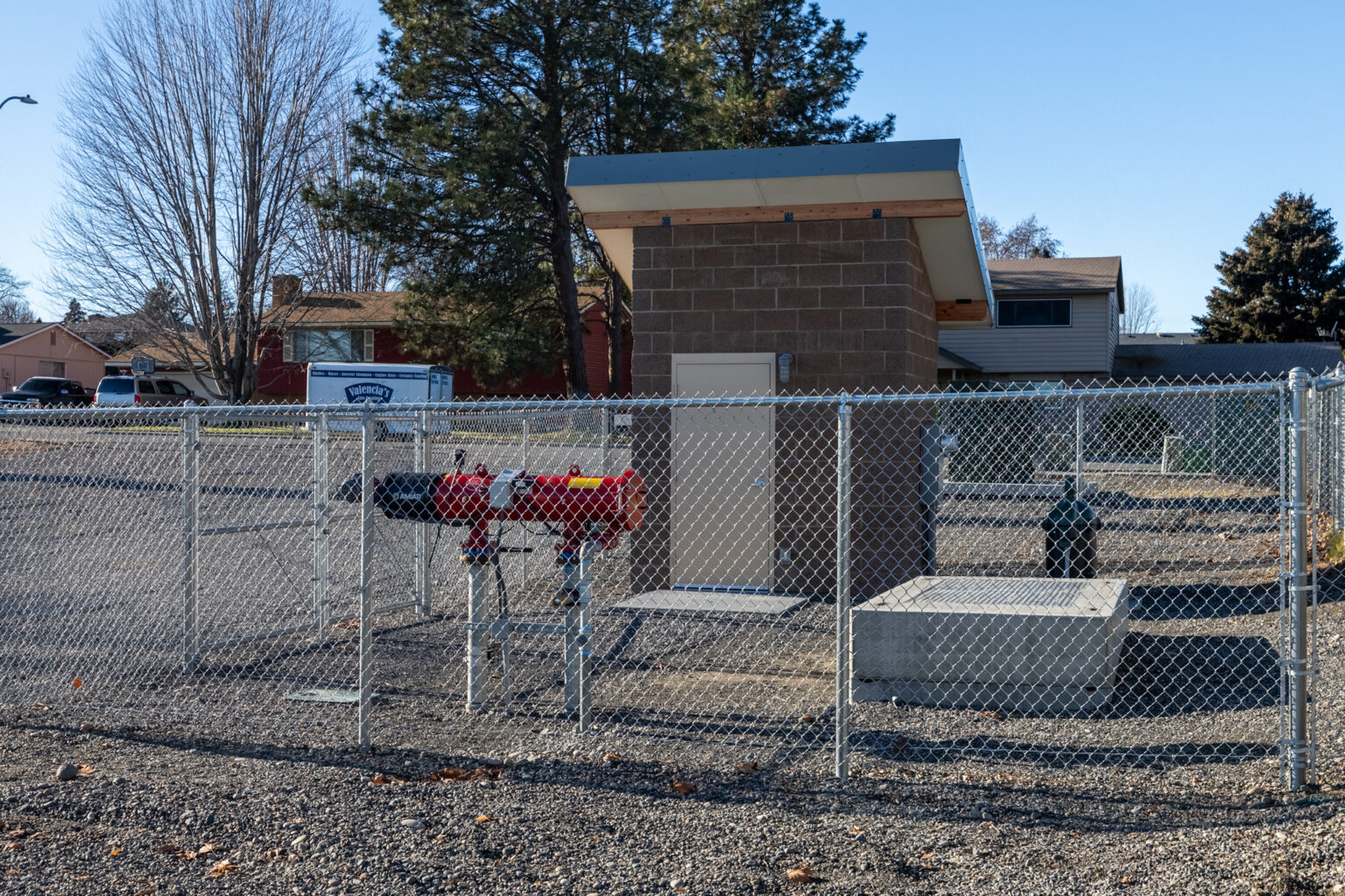 School Control Building in Richland, Washington