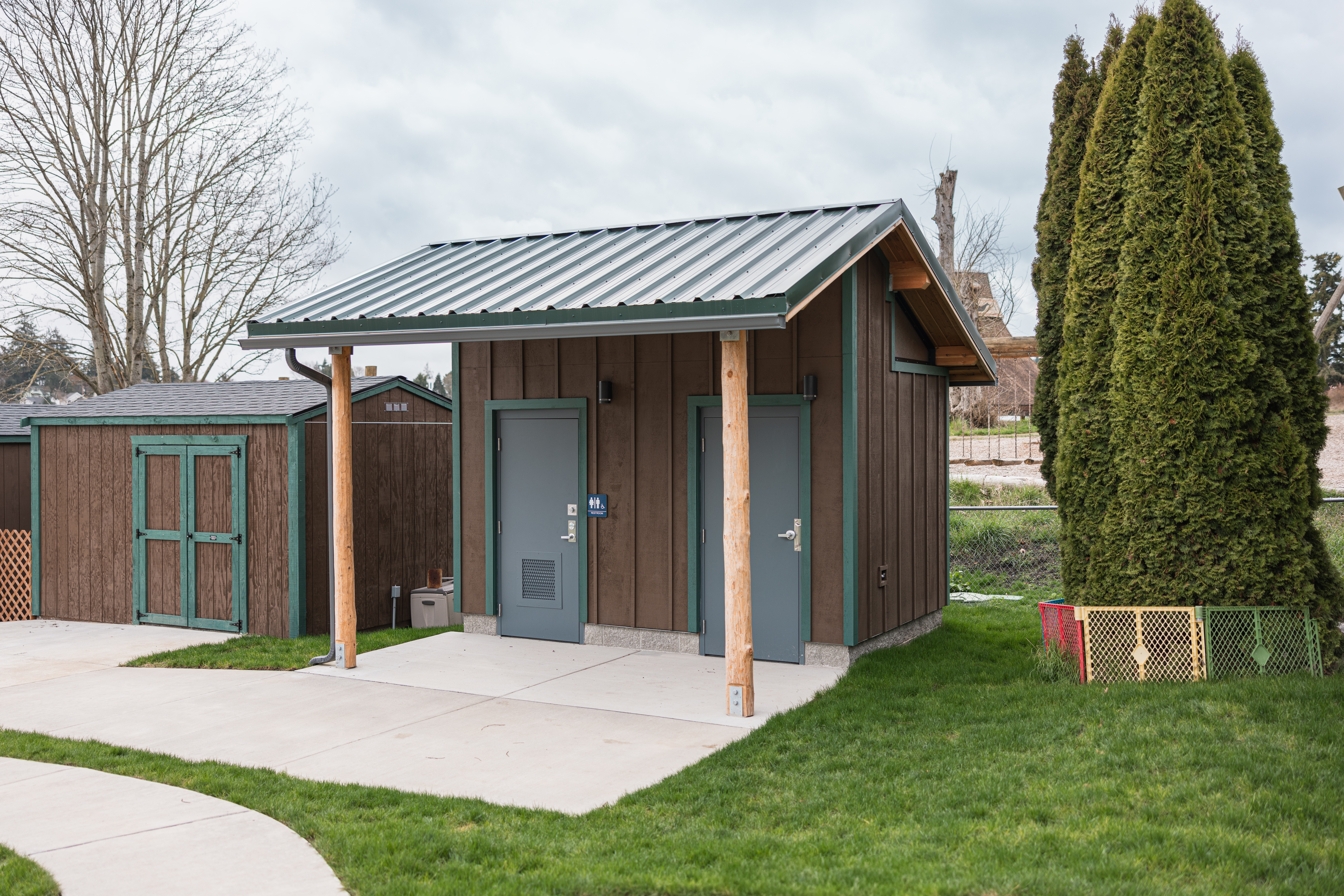La Conner, Washington Childcare Center Restroom and Pavilion
