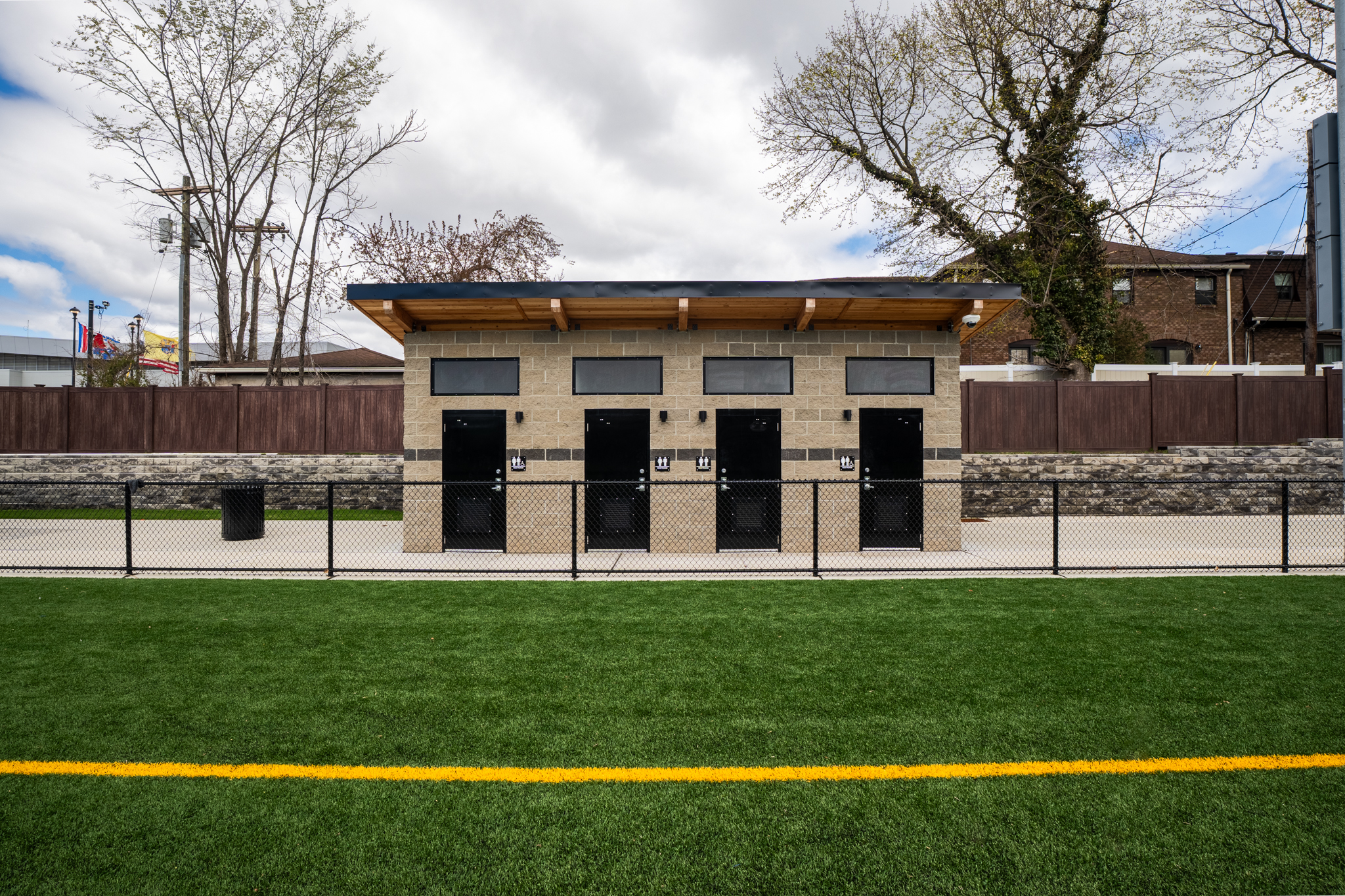 West Caldwell, New Jersey Soccer Field Restroom